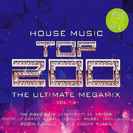 VA - House Music Top 200: The Ultimate Megamix vol.14 (2017)