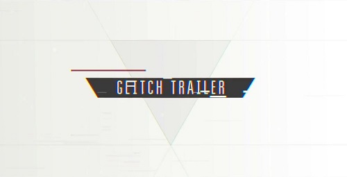 Cinematic Glitch Trailer After Effects Templates