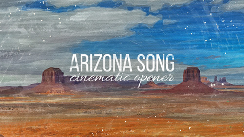 Arizona Song Cinematic Opener - Project for After Effects (Videohive)