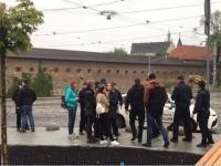 Во Львове застопорены пьяные граждане, вопившие нацистские лозунги