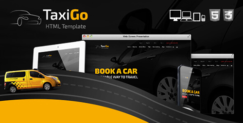 ThemeForest - TaxiGo v1.0 - Taxi Company & Cab Service Website Template - 14960181