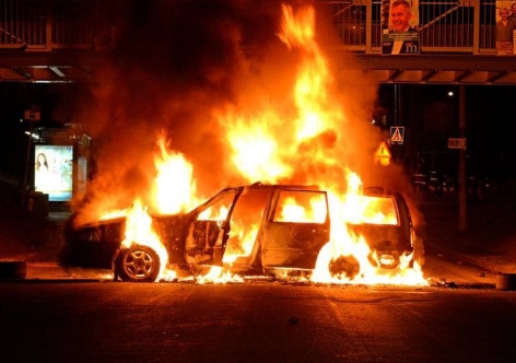 В Крыму застопорен поджигатель автомобиля