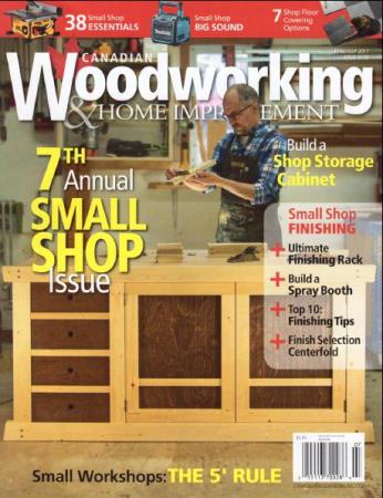 Canadian Woodworking & Home Improvement №108  (июнь-июль /  2017) 