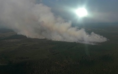 Масштабный пожар на Житомирщине тушили три дня