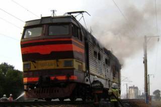 За три дня в Украине приключились три пожара на пассажирских поездах