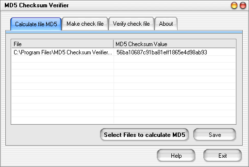 MD5 Checksum Verifier 5.7 + Portable