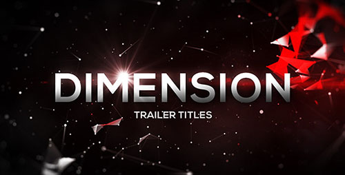 Dimension Trailer Titles - Project for After Effects (Videohive)