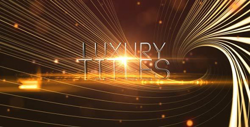 Elegant Luxury Titles - Project for After Effects (Videohive)