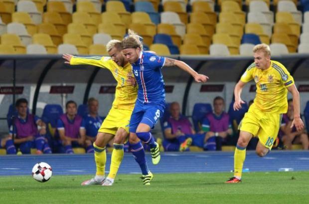 Исландия - Украина: заявки команд на поединок отборочного турнира на ЧМ-2018