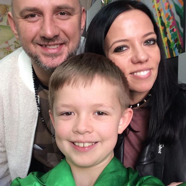 Алексей Потапенко и Ирина Горовая поздравили сына с Днем рождения