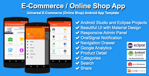 CodeCanyon - E-Commerce / Online Shop App v2.1.2 - 10442576