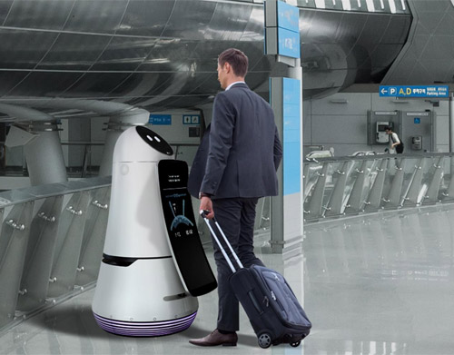 Потерявшимся пассажирам в аэропорту Сеула поддержат роботы