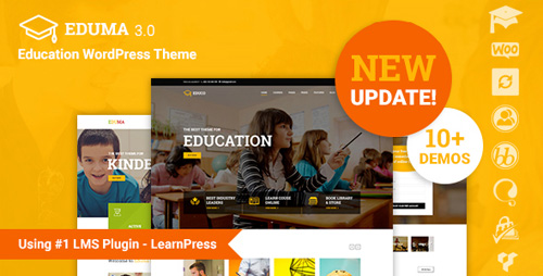 ThemeForest - Eduma v3.1.3 - Education WordPress Theme | Education WP - 14058034