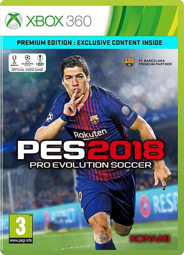 Pro Evolution Soccer 2018 PAL XBOX360-COMPLEX