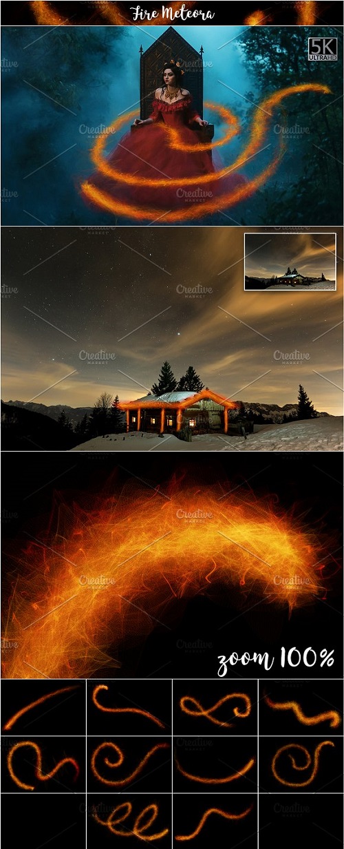 5K Fire Meteora Overlays 1815436