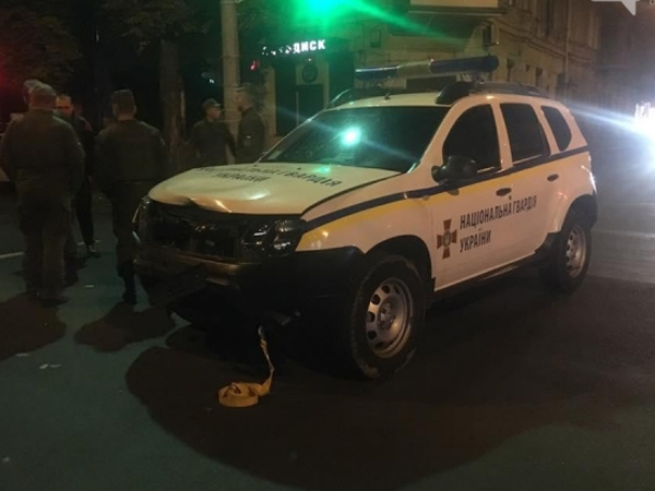 В Одессе приключилось ДТП с участием патрульной полиции, жрать потерпевший(фото)