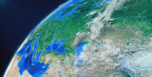 World Map Earth Zoom V2 - Project for After Effects (Videohive)