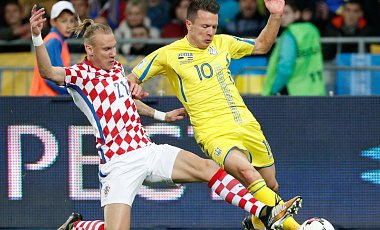 Матч отборочного тура ЧМ-2018: Украина продула сборной Хорватии