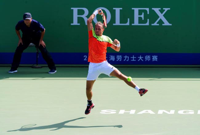 Долгополов не смог остановить Федерера на пути в 1/4 финала на «Мастерсе» в Шанхае