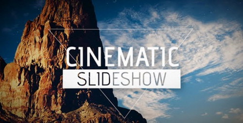 After Effects Template - Cinematic Slideshow