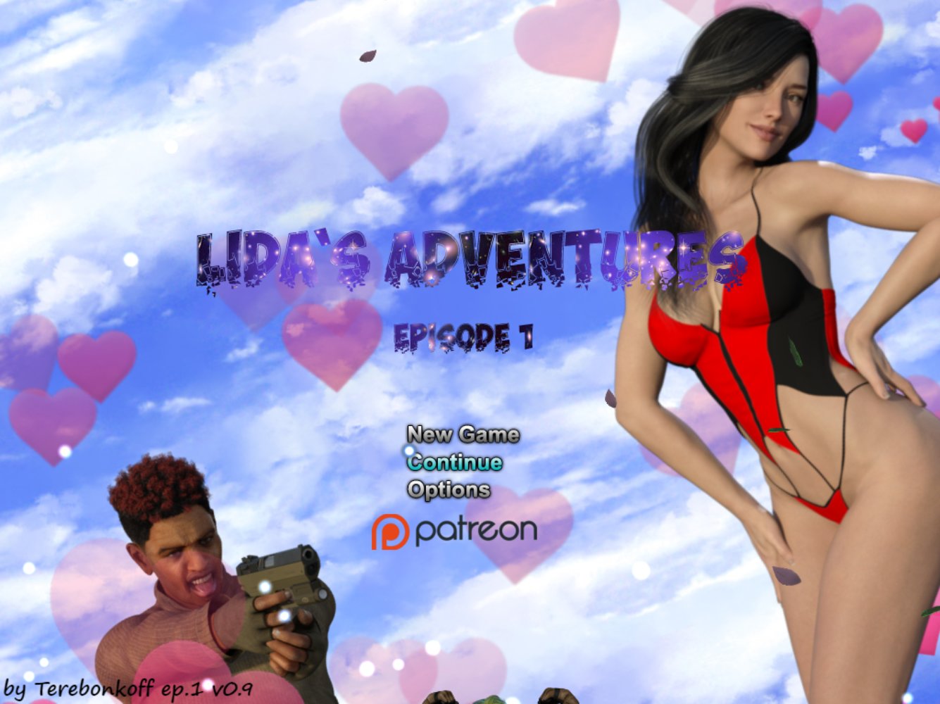 Lida`s Adventures [InProgress, 0.9b] (Terebonkoff) [uncen] [2017, RPG, ADV, 3DCG, Female Heroine, NTR, Handjob, Oral, Masturbation, Old, BDSM] [Eng]