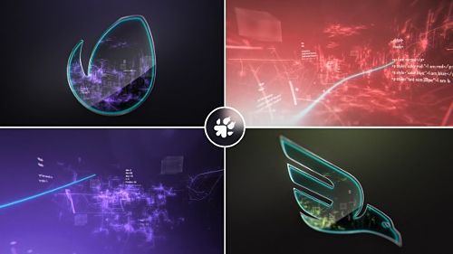 Digital Vortex Logo - Project for After Effects (Videohive)