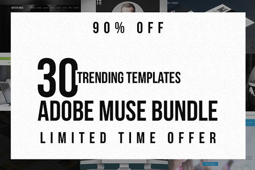 The Trending Adobe Muse Bundle - CM 1024496
