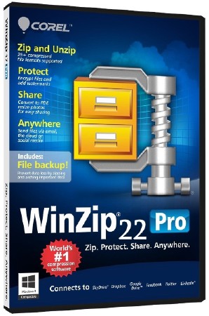 WinZip Pro 22.0 Build 12684 (x86/x64) Russian