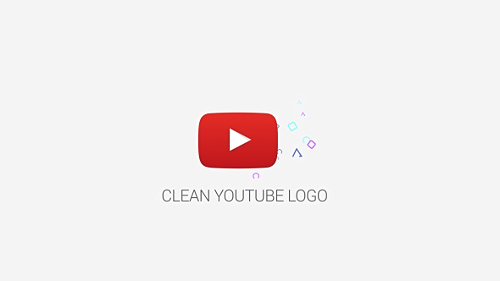 Clean Youtube Logo - Project for After Effects (Videohive)