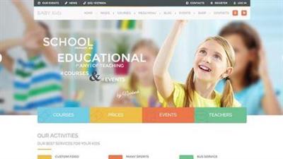 Create a premium Educational Website using WordPress