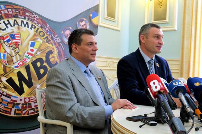Президент WBC: Киев на несколько дней станет столицей бокса