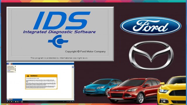 Ford IDS110.07 + Mazda IDS 111 2018 Latest MHH AUTO