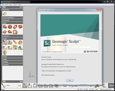 Geomagic Sculpt 2019.0.61