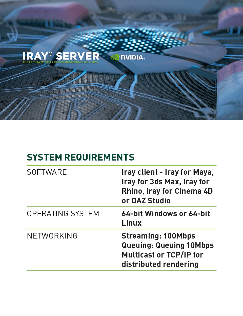 Nvidia Iray Server v2.5 (v302800.7188) Win