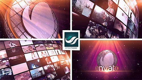 Video Wall Logo - After Effects Project (Videohive)