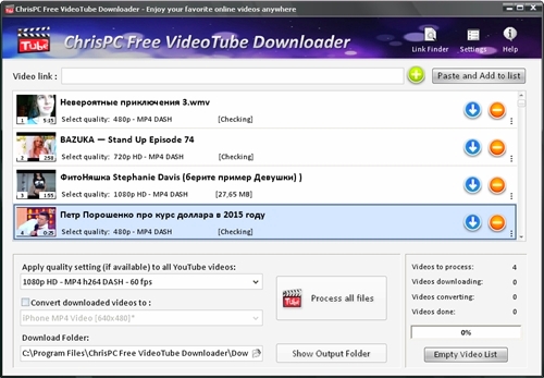 ChrisPC Free VideoTube Downloader 9.7.21 + Portable
