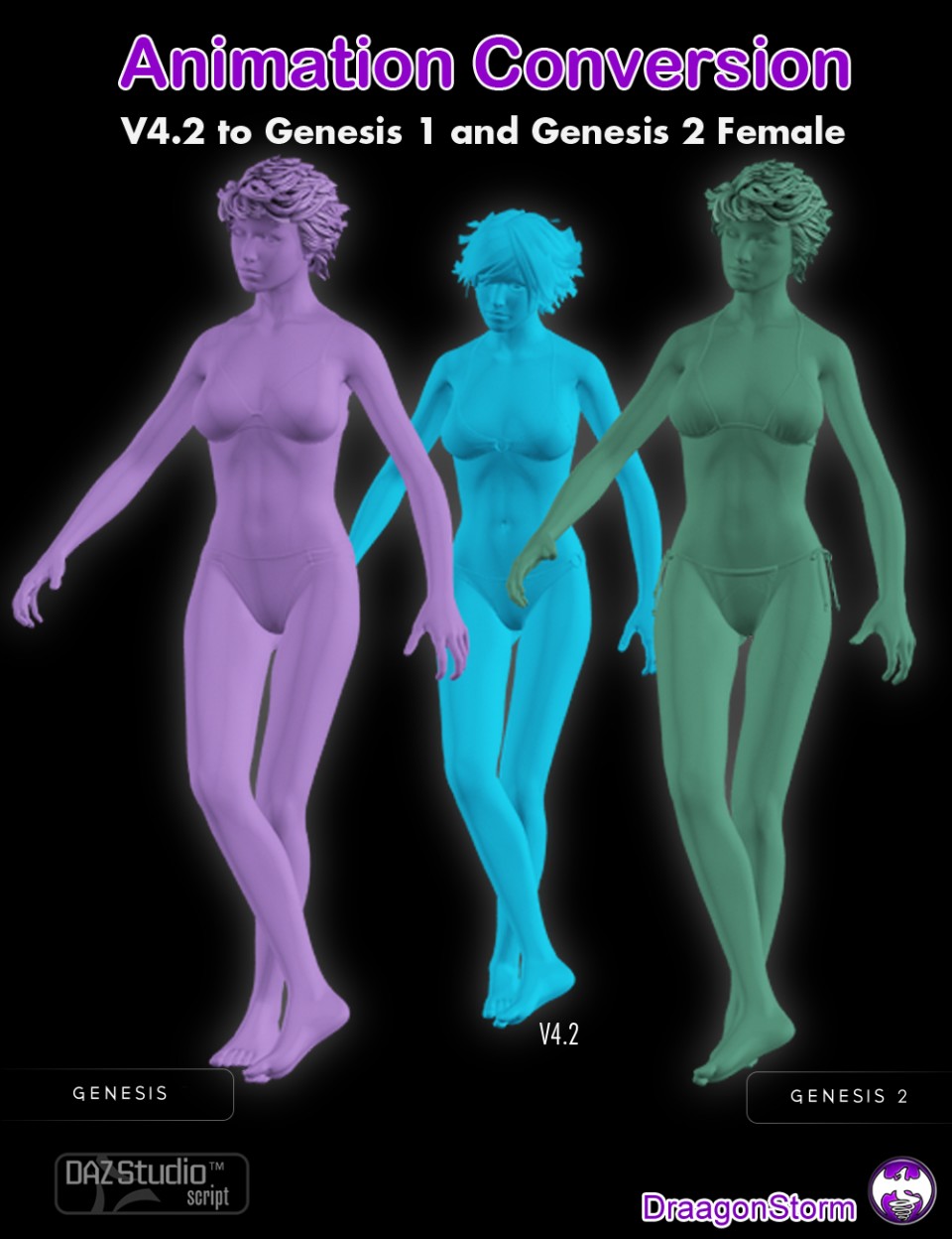 Animation Conversion V4.2 to Genesis and Genesis 2 Female