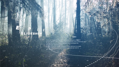Epic Slideshow - After Effects Project (Videohive)