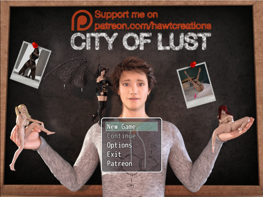 HAWTCREATIONS - CITY OF LUST VERSION 0.4A