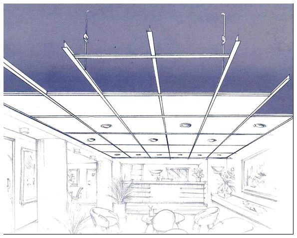 подвесной потолок типа байкал устройство