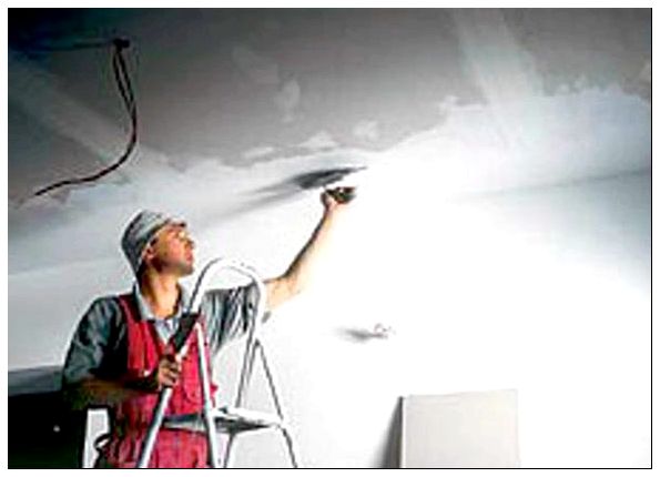 подготовка потолка перед покраской своими руками
