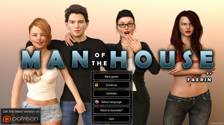 Man of the house V0.5.5 (Extra) [Faerin] Patreon Game [2017]