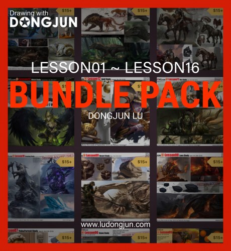Gumroad - Lu Dongjun: Bundle Pack! Lesson 01 to 16