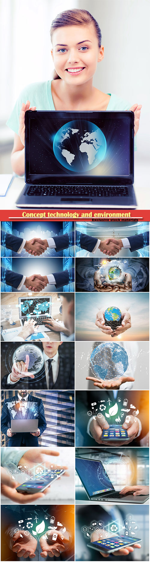 Concept technology and environment, network concept