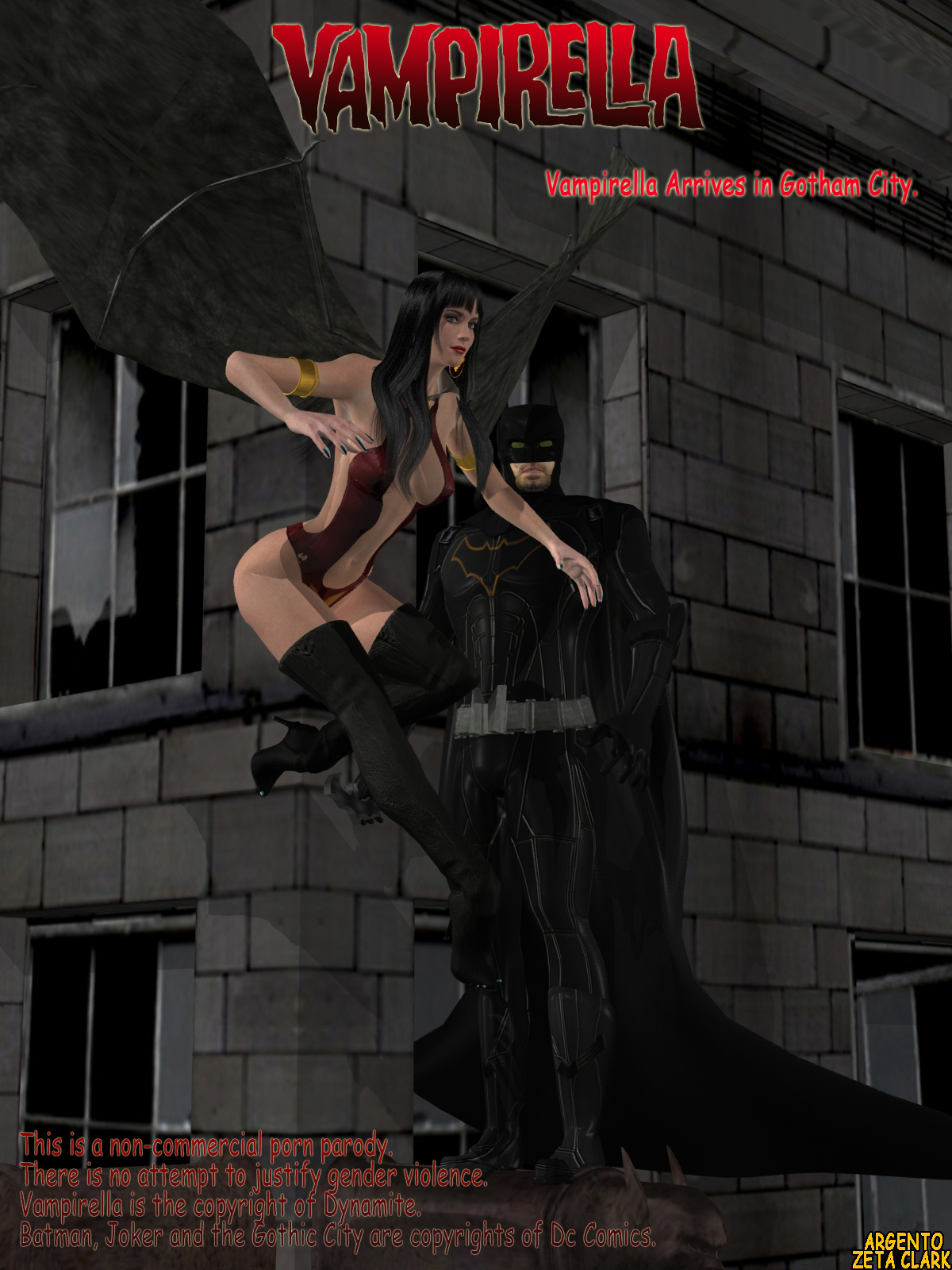 Argento - Vampirella Arrives in Gotham City