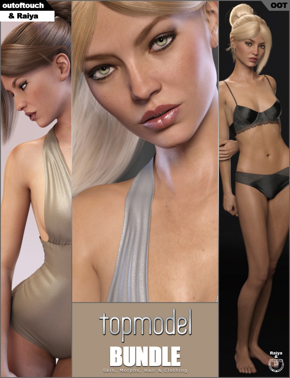 Topmodel Bundle for Genesis 3 Female(s)