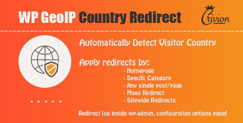 CodeCanyon - WP GeoIP Country Redirect v3.1 - 3589163 - NULLED