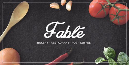 ThemeForest - Fable v1.2.3 - Restaurant Bakery Cafe Pub WordPress Theme - 15323850