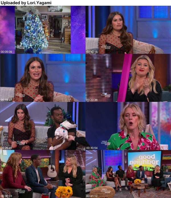 The Kelly Clarkson Show 2019 10 25 Lea Michele WEB x264-COOKIEMONSTER