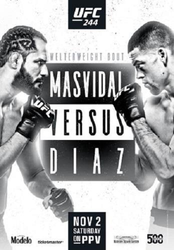 Смешанные единоборства / Нейт Диаз - Хорхе Масвидаль / Основной кард / UFC 244:Nate Diaz vs. Jorge Masvidal / Main Card (2019) IPTV-HD 1080i